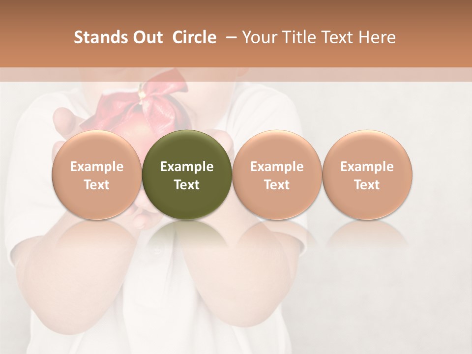 Cute Present New PowerPoint Template