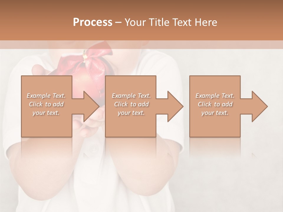 Cute Present New PowerPoint Template
