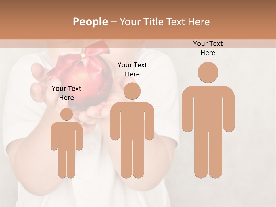 Cute Present New PowerPoint Template