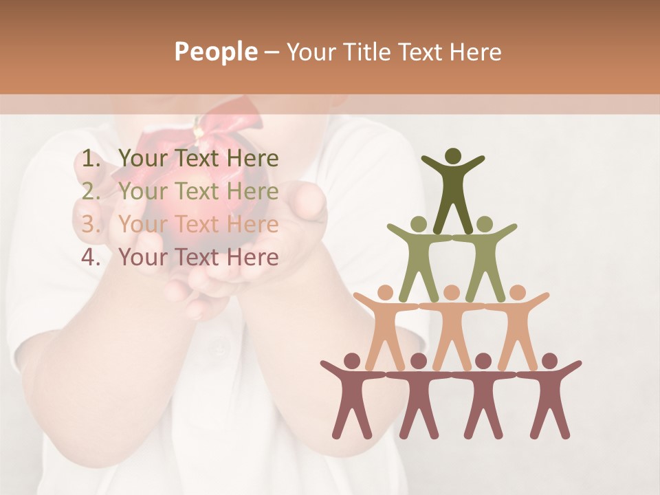 Cute Present New PowerPoint Template