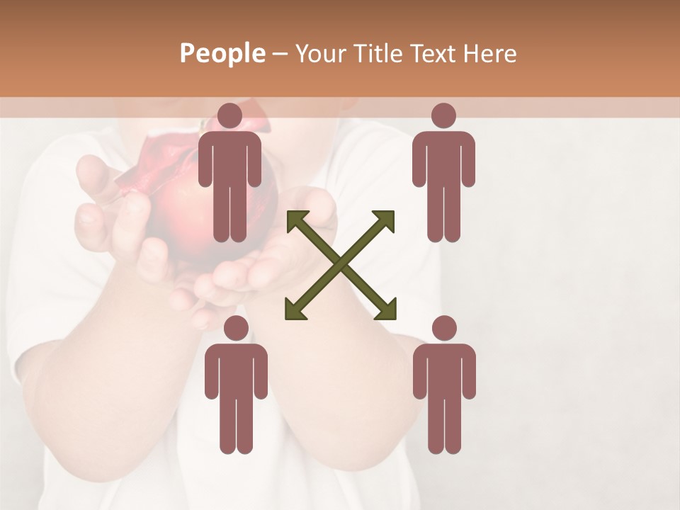 Cute Present New PowerPoint Template