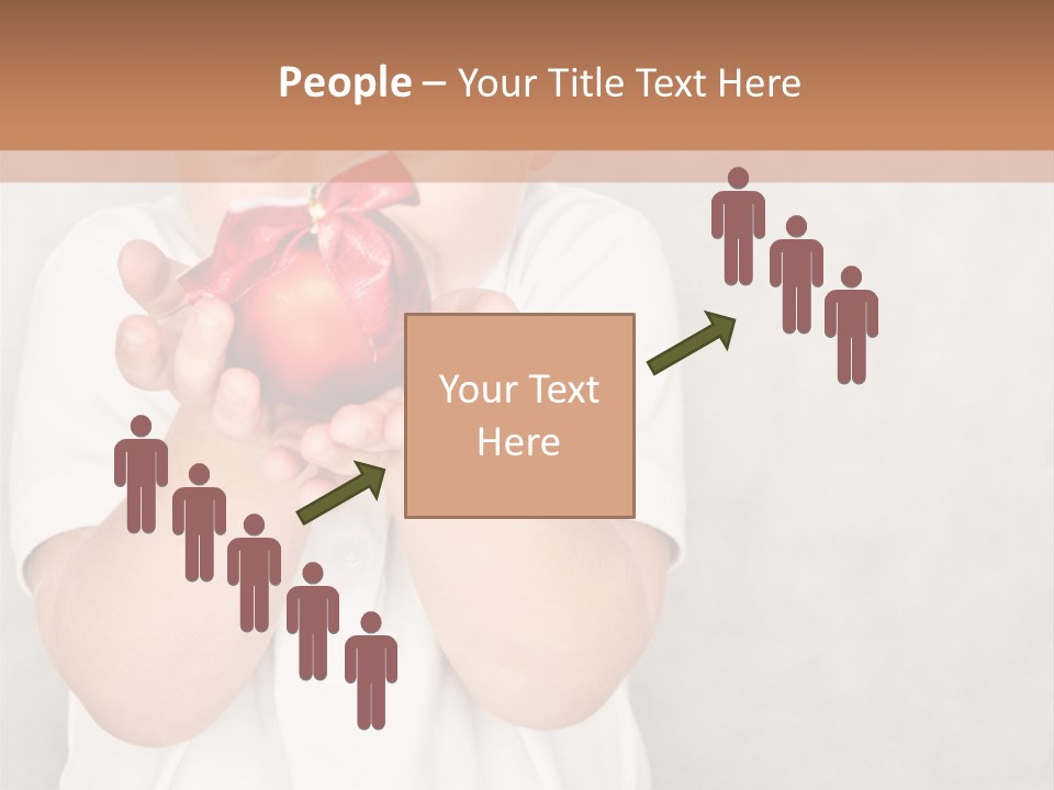 Cute Present New PowerPoint Template