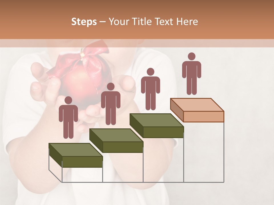 Cute Present New PowerPoint Template
