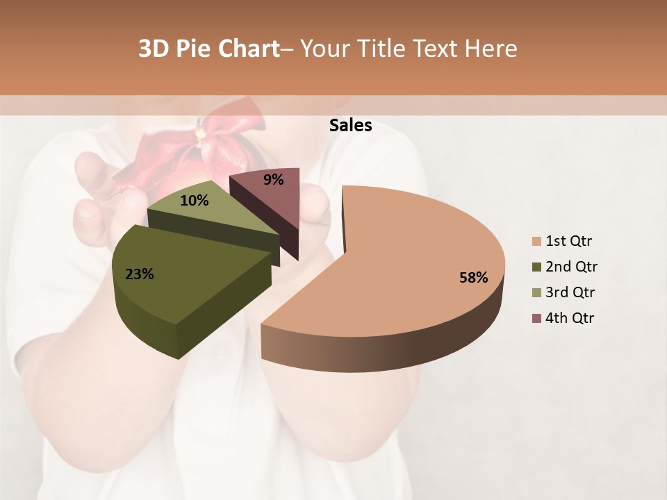 Cute Present New PowerPoint Template
