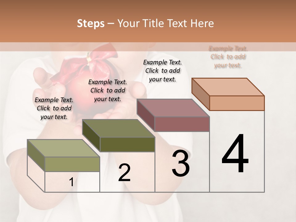 Cute Present New PowerPoint Template