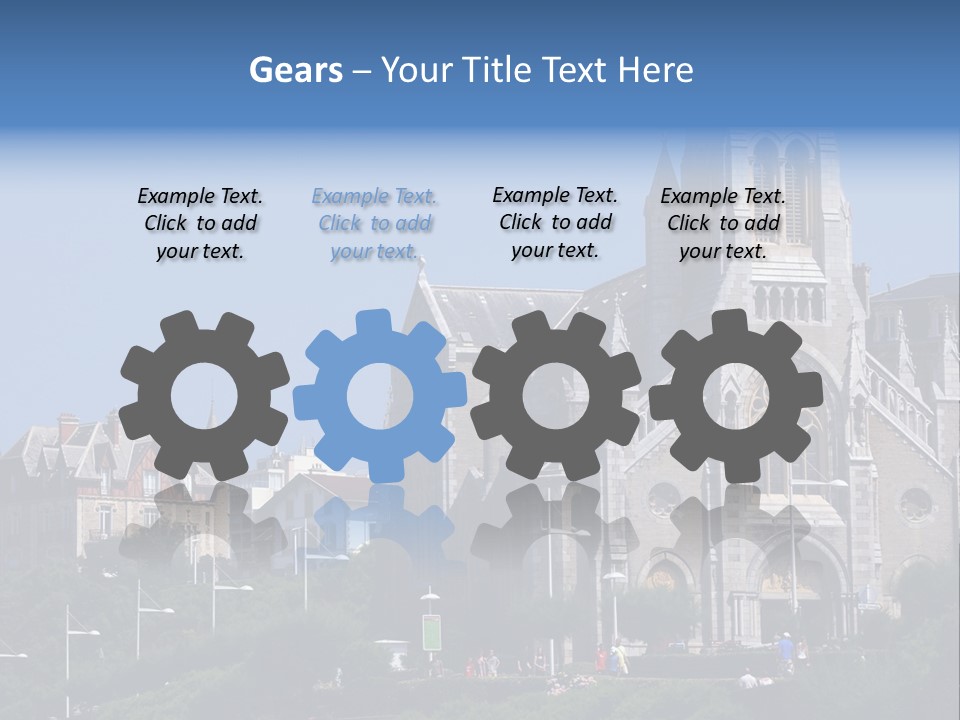 Brownie Cocoa Cake PowerPoint Template