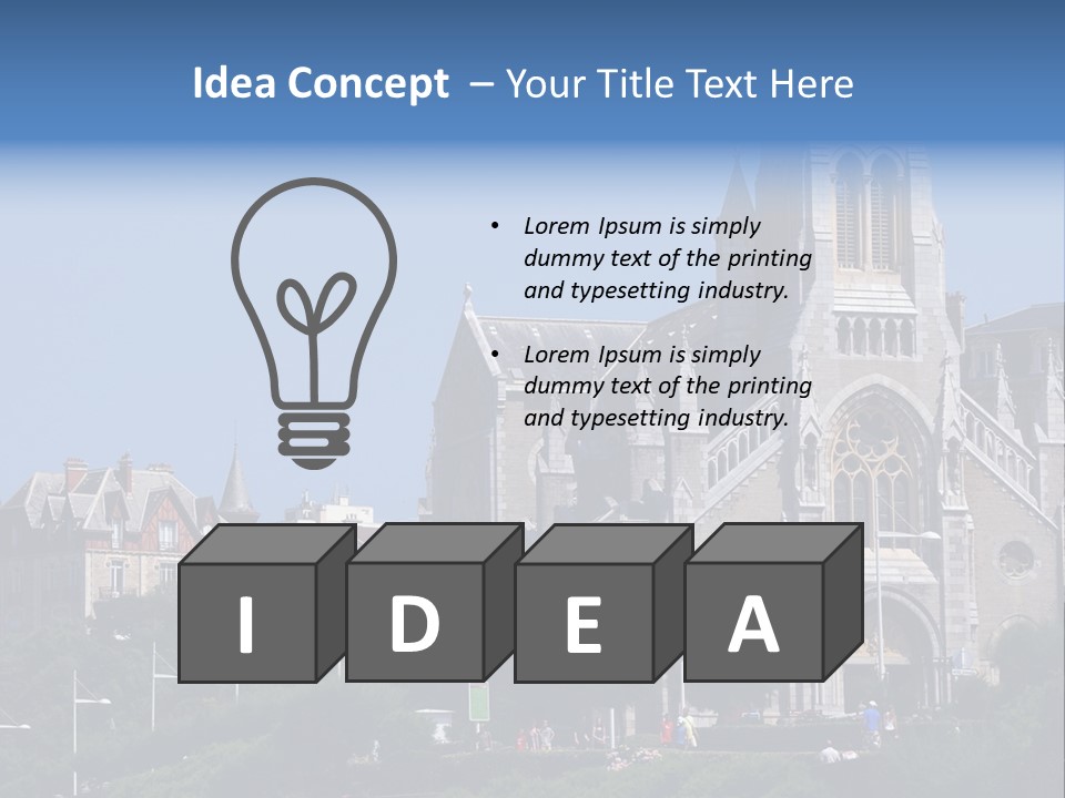 Brownie Cocoa Cake PowerPoint Template