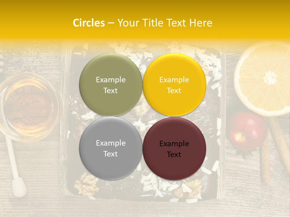 Brownie Cocoa Cake PowerPoint Template