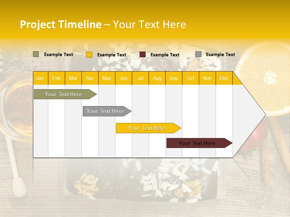 Brownie Cocoa Cake PowerPoint Template