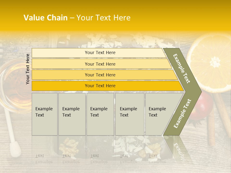 Brownie Cocoa Cake PowerPoint Template