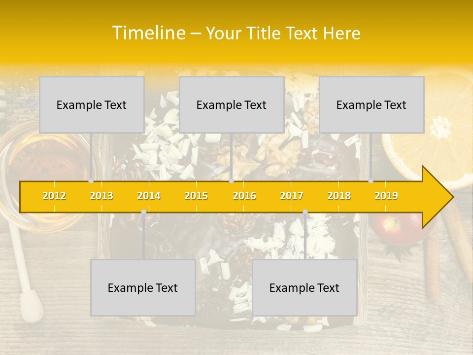 Brownie Cocoa Cake PowerPoint Template
