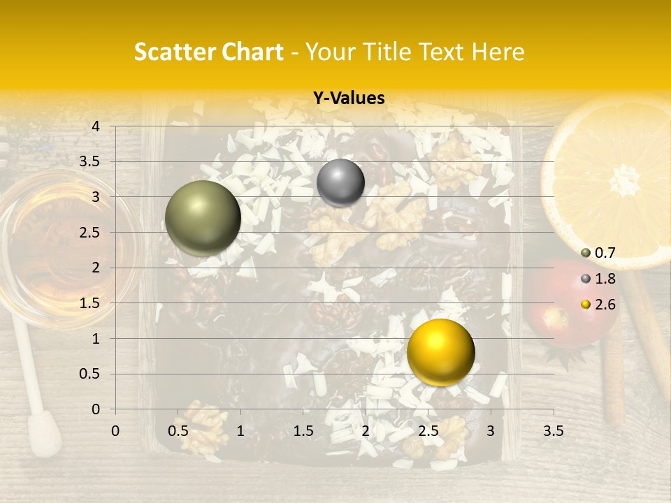 Brownie Cocoa Cake PowerPoint Template