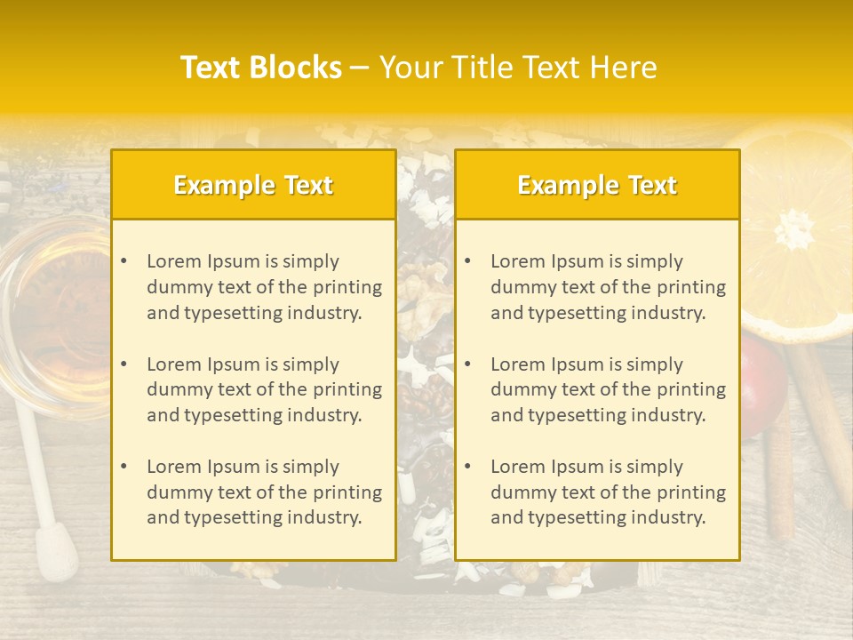 Brownie Cocoa Cake PowerPoint Template