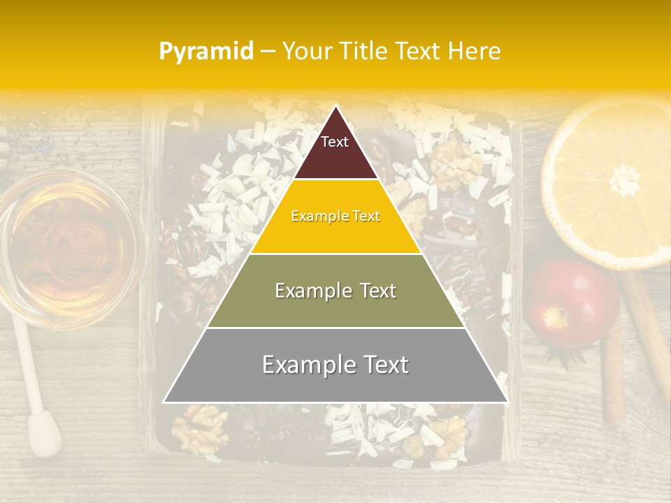 Brownie Cocoa Cake PowerPoint Template