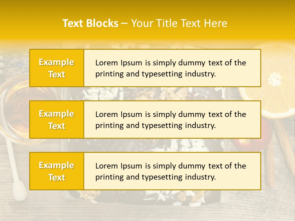 Brownie Cocoa Cake PowerPoint Template
