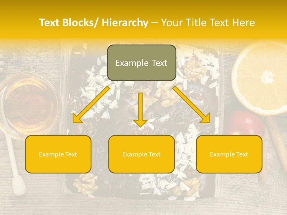 Brownie Cocoa Cake PowerPoint Template