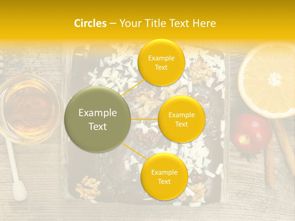 Brownie Cocoa Cake PowerPoint Template