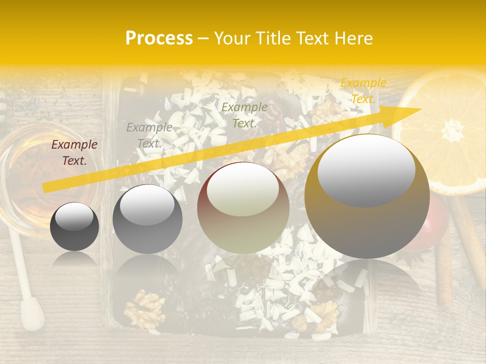 Brownie Cocoa Cake PowerPoint Template