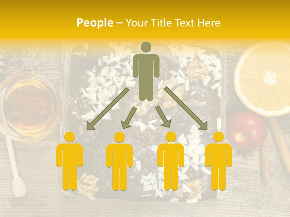 Brownie Cocoa Cake PowerPoint Template