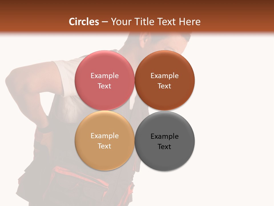 Backache Holding Compensation PowerPoint Template