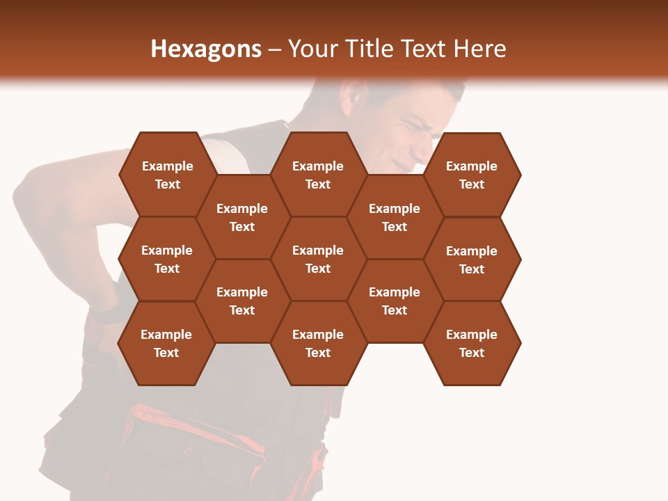 Backache Holding Compensation PowerPoint Template