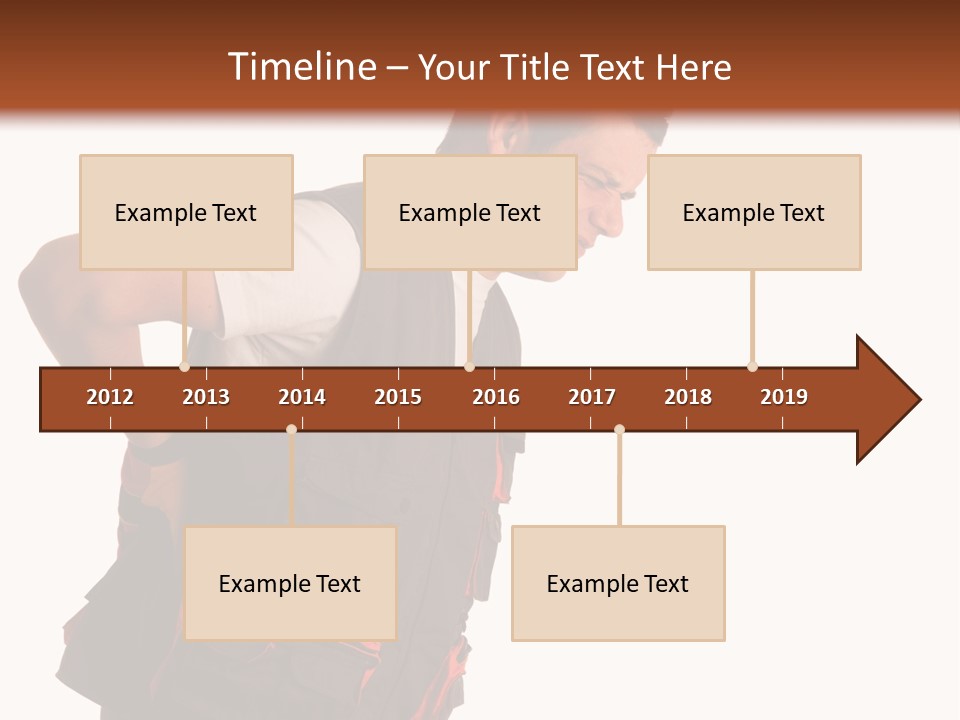 Backache Holding Compensation PowerPoint Template