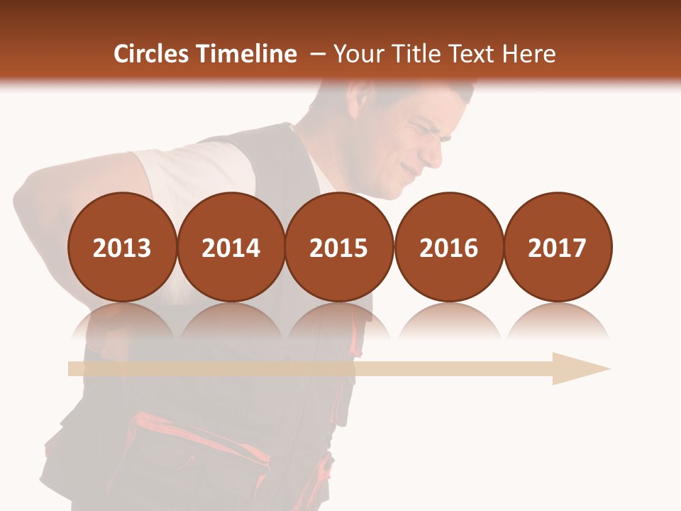 Backache Holding Compensation PowerPoint Template