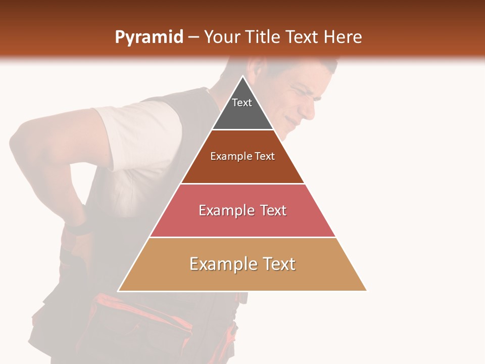 Backache Holding Compensation PowerPoint Template