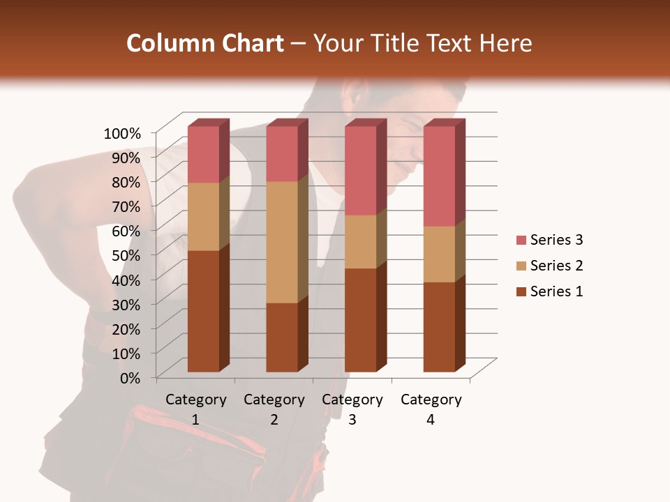 Backache Holding Compensation PowerPoint Template
