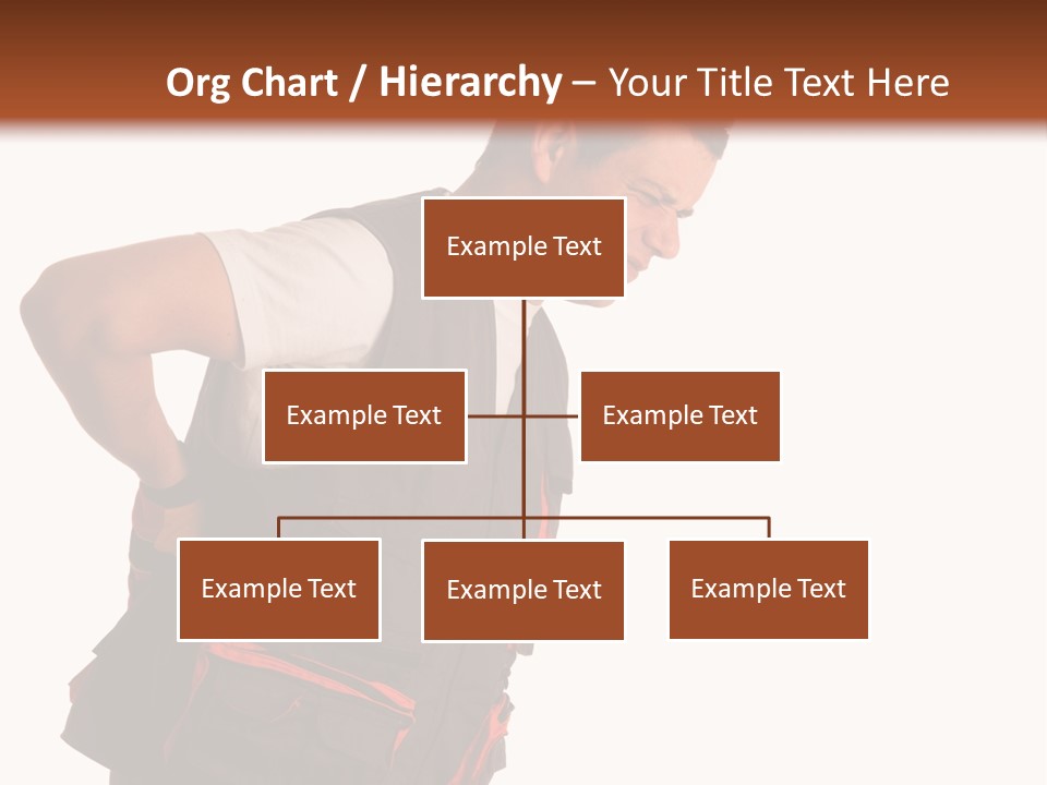 Backache Holding Compensation PowerPoint Template