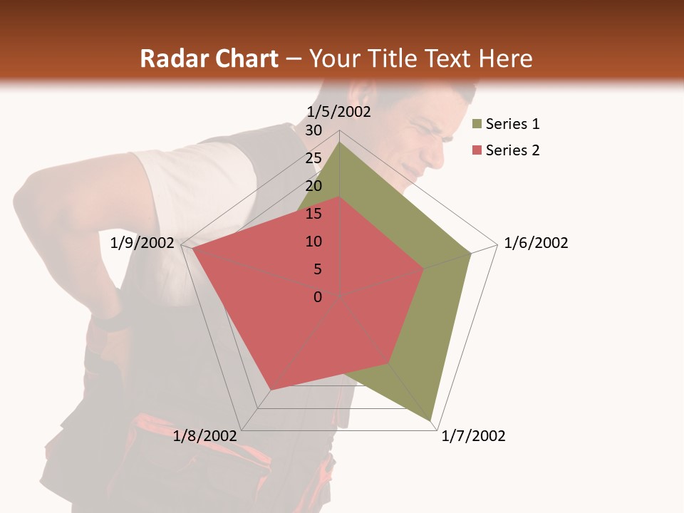 Backache Holding Compensation PowerPoint Template
