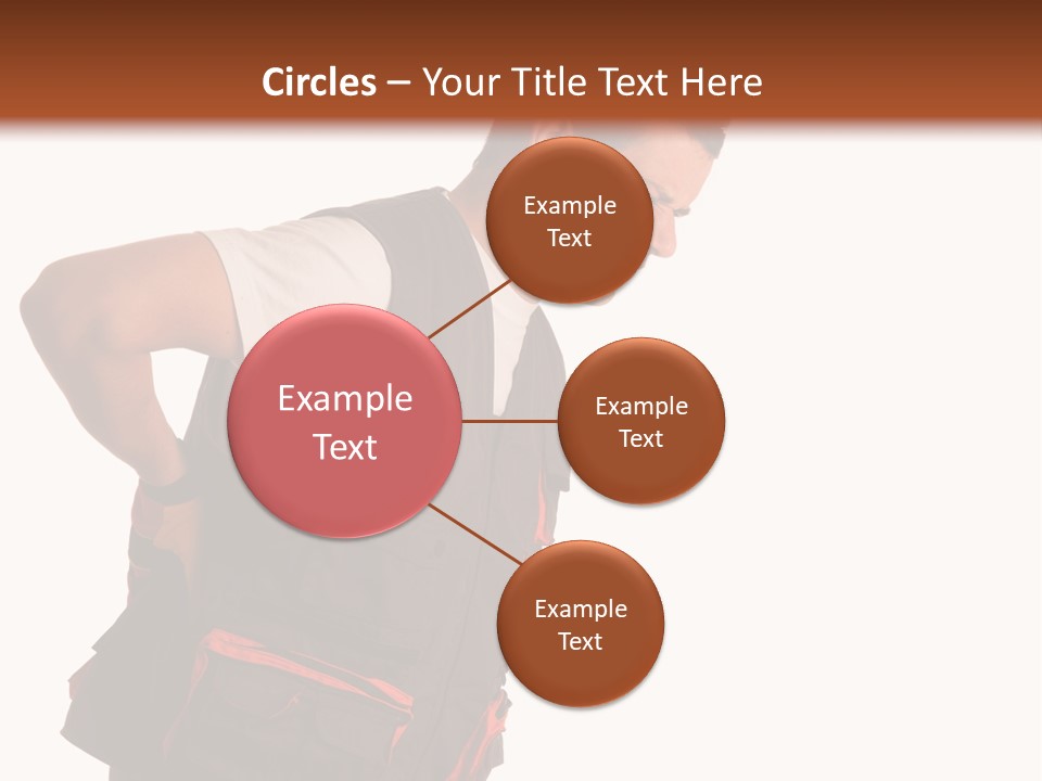 Backache Holding Compensation PowerPoint Template