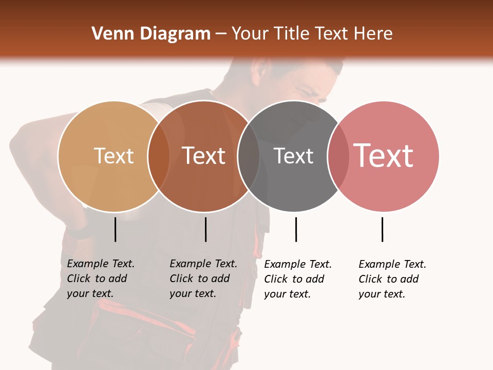 Backache Holding Compensation PowerPoint Template