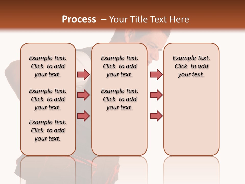 Backache Holding Compensation PowerPoint Template