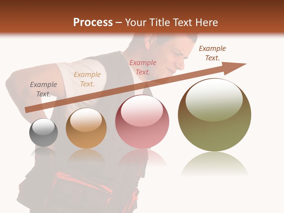 Backache Holding Compensation PowerPoint Template