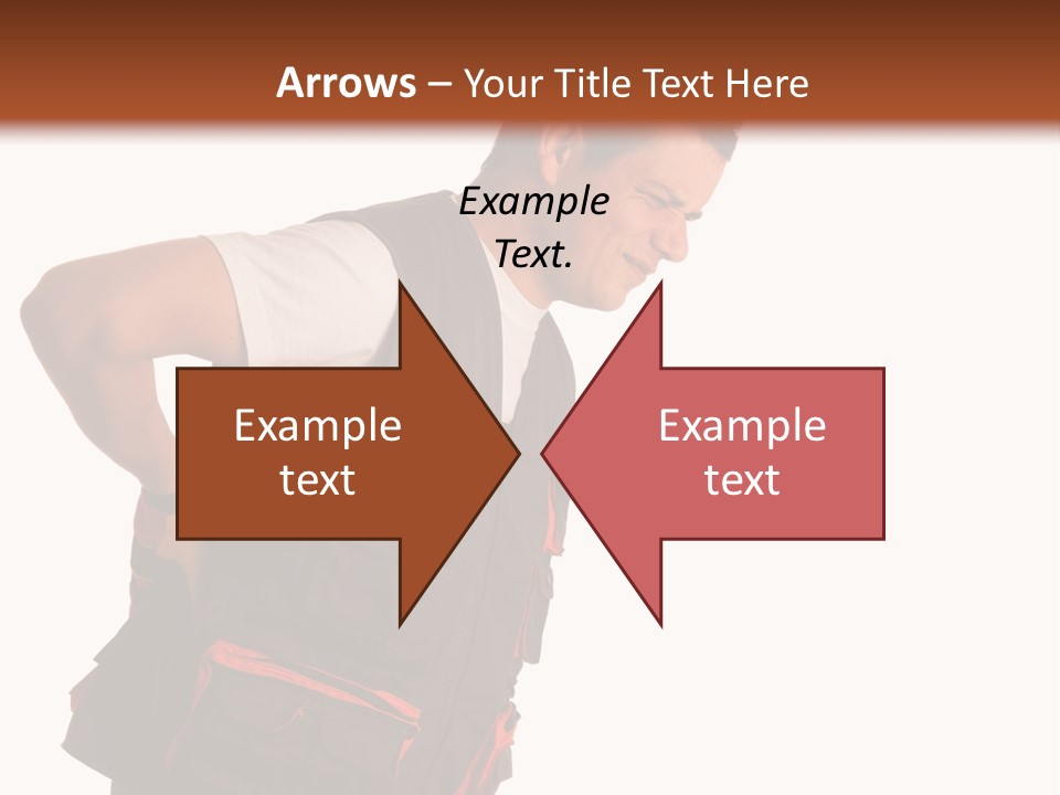 Backache Holding Compensation PowerPoint Template