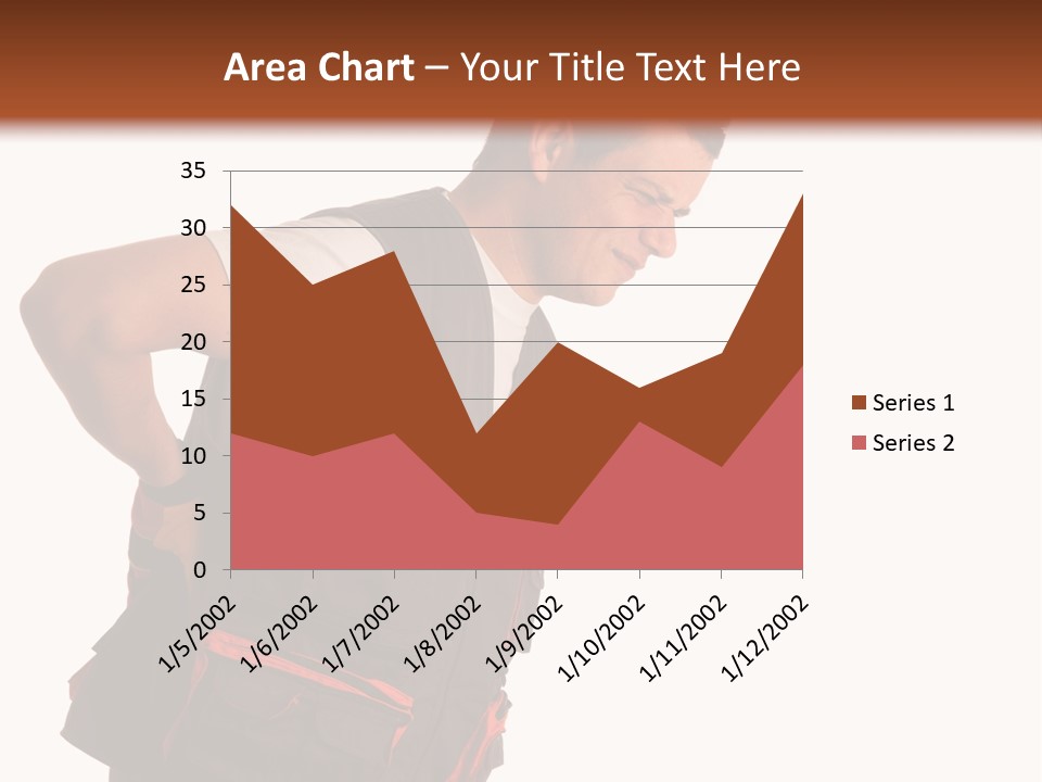 Backache Holding Compensation PowerPoint Template