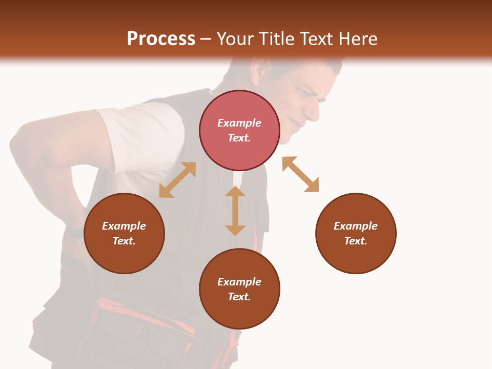 Backache Holding Compensation PowerPoint Template