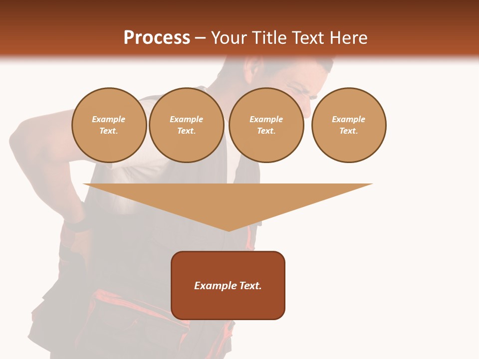 Backache Holding Compensation PowerPoint Template