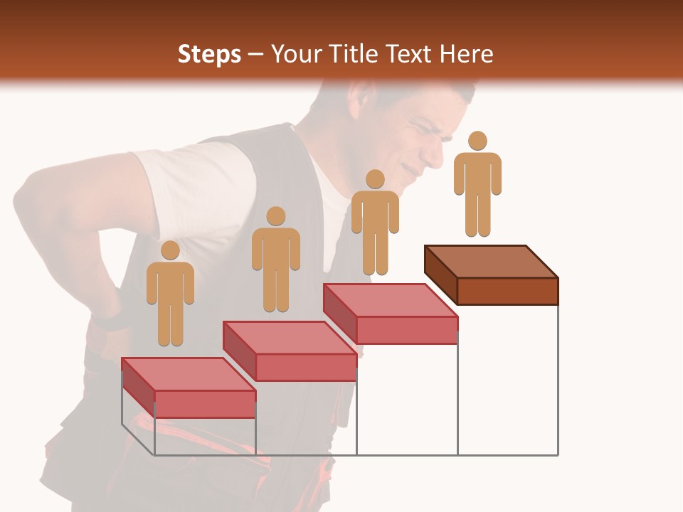 Backache Holding Compensation PowerPoint Template