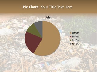 Trash Litter Pile PowerPoint Template