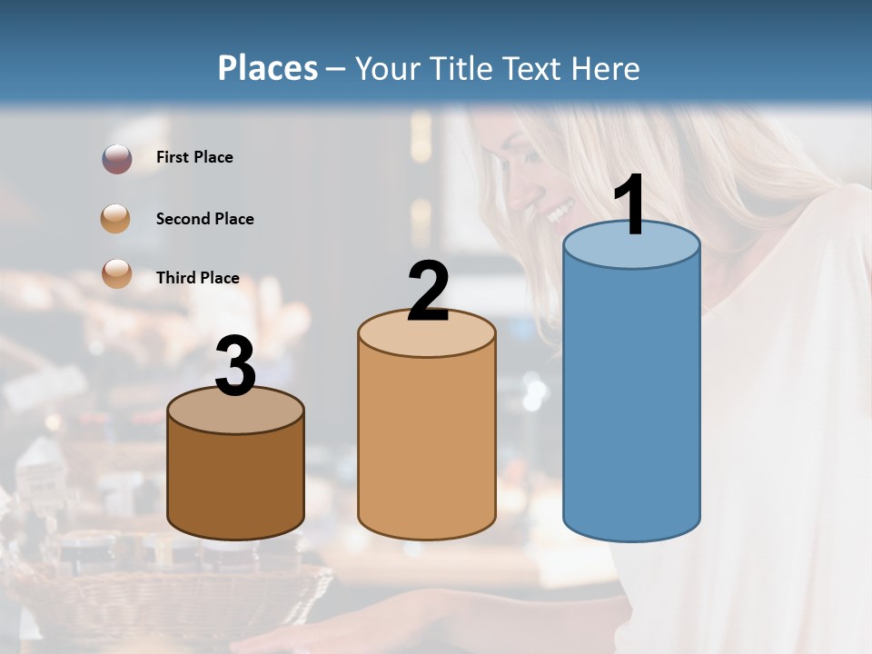 Fit Flexing Couple PowerPoint Template