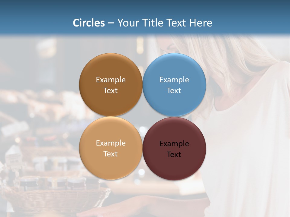 Fit Flexing Couple PowerPoint Template