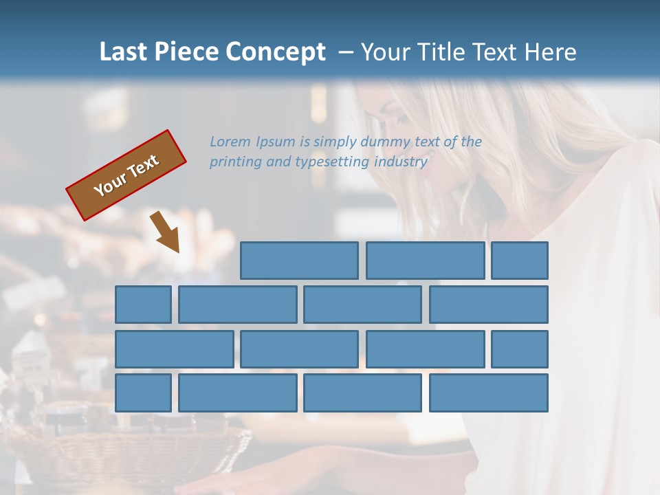 Fit Flexing Couple PowerPoint Template