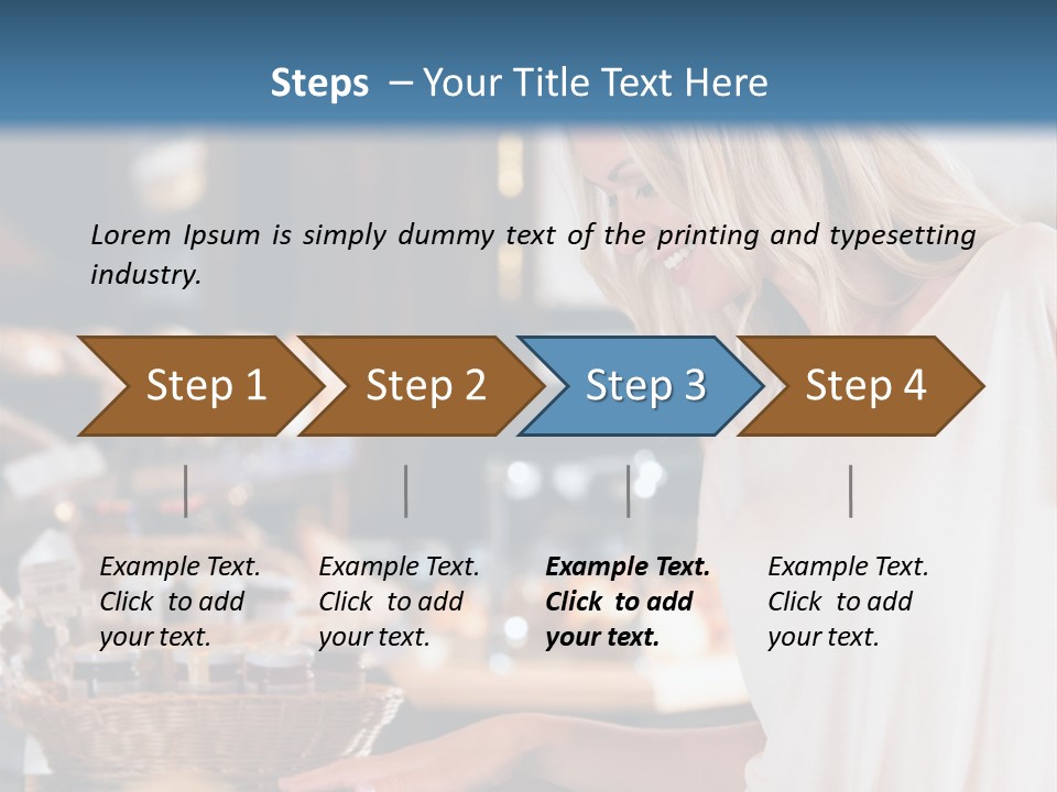 Fit Flexing Couple PowerPoint Template