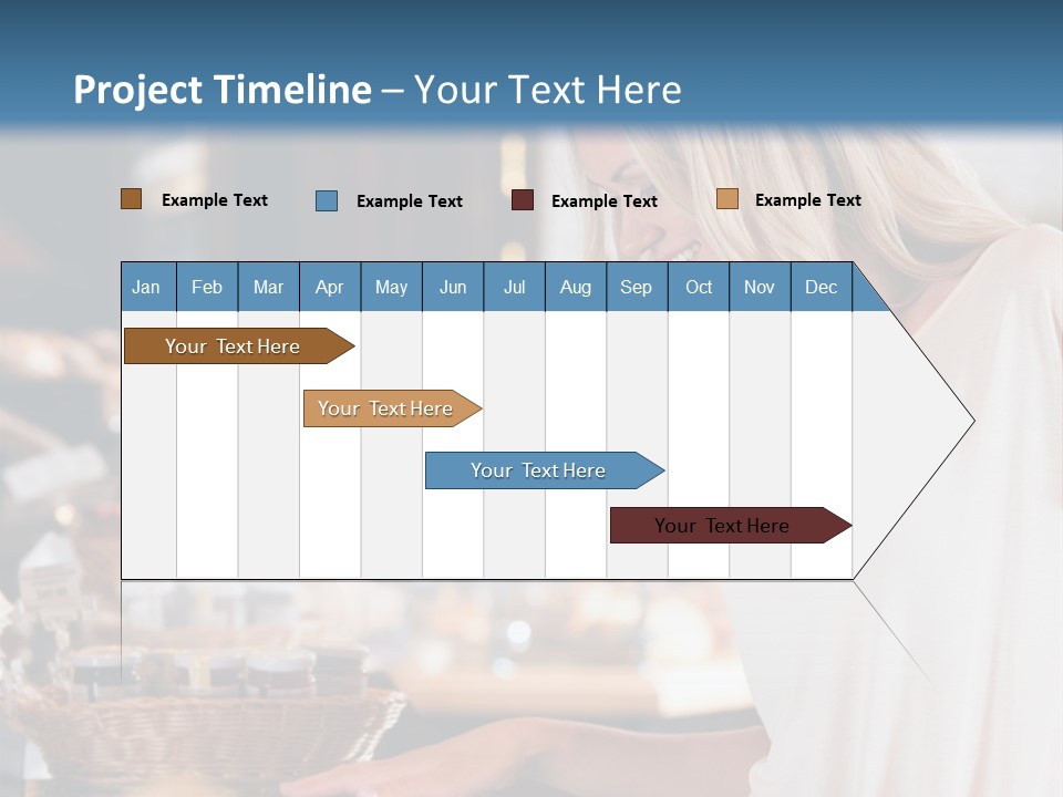 Fit Flexing Couple PowerPoint Template