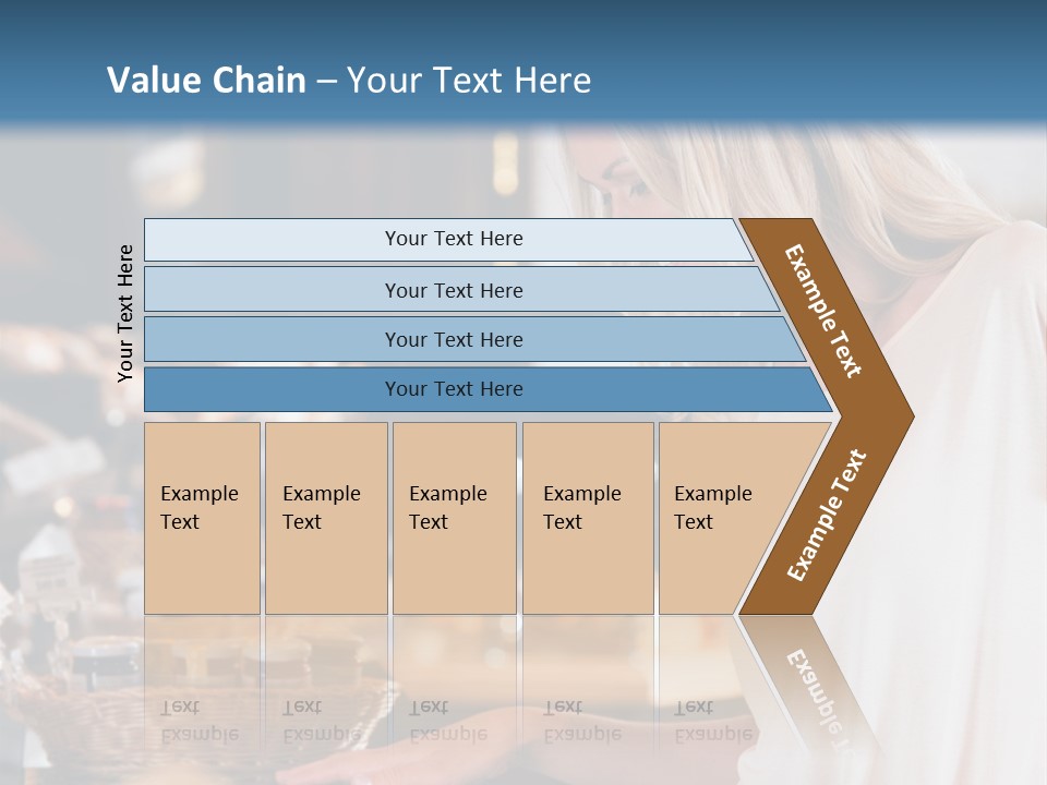 Fit Flexing Couple PowerPoint Template