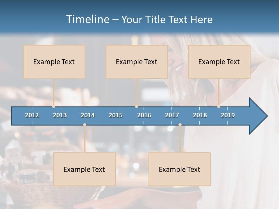Fit Flexing Couple PowerPoint Template