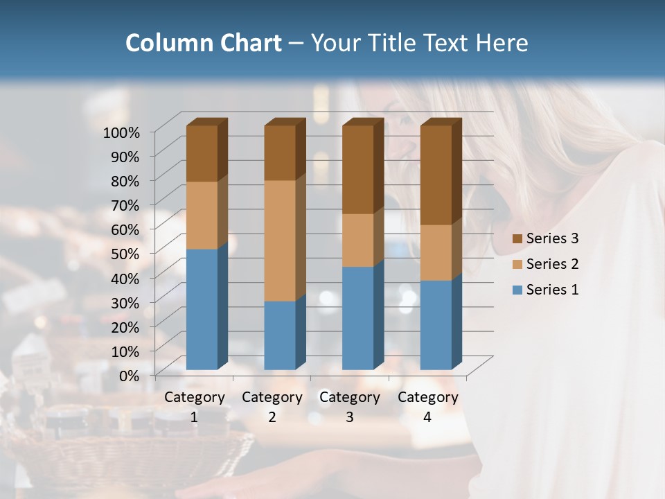 Fit Flexing Couple PowerPoint Template