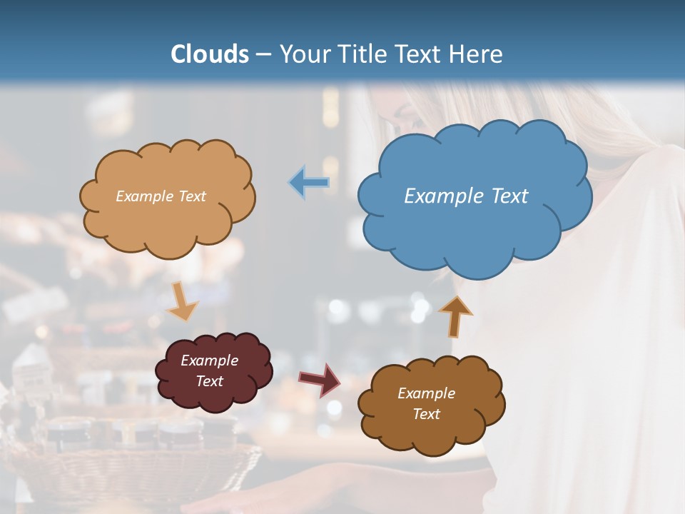 Fit Flexing Couple PowerPoint Template